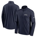 エントリーでポイント 5倍【公式グッズ】NFL シーホークス プルオーバー Nike ナイキ メンズ (EX 25 NFL Men's Nike Pacer Half Zip)(4)