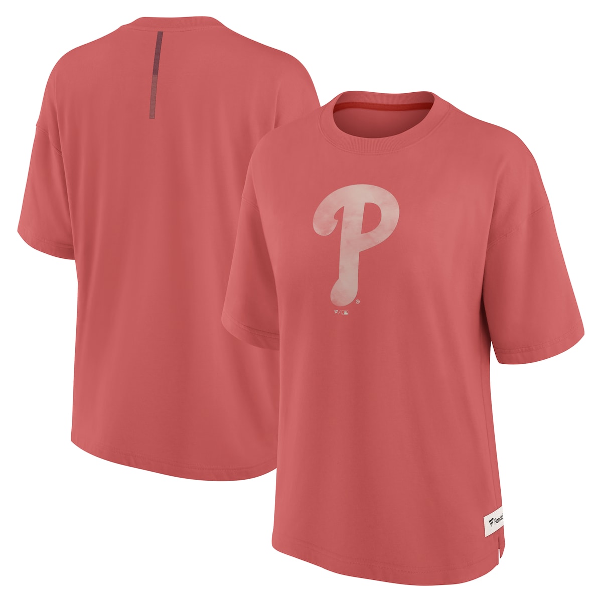 Women's Fanatics Red Philadelphia Phillies Elements Raw Edge Future Gr...