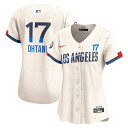 【公式グッズ】MLB ドジャース 大谷 翔平 シティコネクト リミテッド ユニフォーム Nike ナイキ レディース クリーム (SP25 Nike Women...
