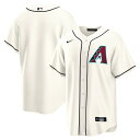 【公式グッズ】MLB ダイヤモンドバックス ホーム ユニフォーム (レプリカ) Nike/ナイキ キッズ クリーム (2025 Youth Replica 2.0 Blank Jerseys)