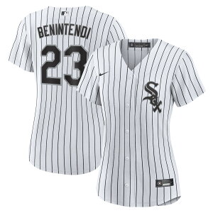 エントリーでポイント 5倍【公式グッズ】MLB ホワイトソックス アンドリュー・ベニンテンディ ホーム ユニフォーム Nike ナイキ レディース ホワイト (Women's Nike 1.0 Replica Player Jersey)