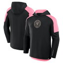 【公式グッズ】MLS インテルマイアミCF プルオーバー パーカー Fanatics(ファナティクス) メンズ ブラック (NUT S25 Men's Red ...