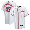 【公式グッズ】MLB レッズ タイラー・ステファンソン ホーム ユニフォーム (レプリカ) Nike ナイキ メンズ ホワイト (Men's Nike 1.0 Replica Player Jersey)