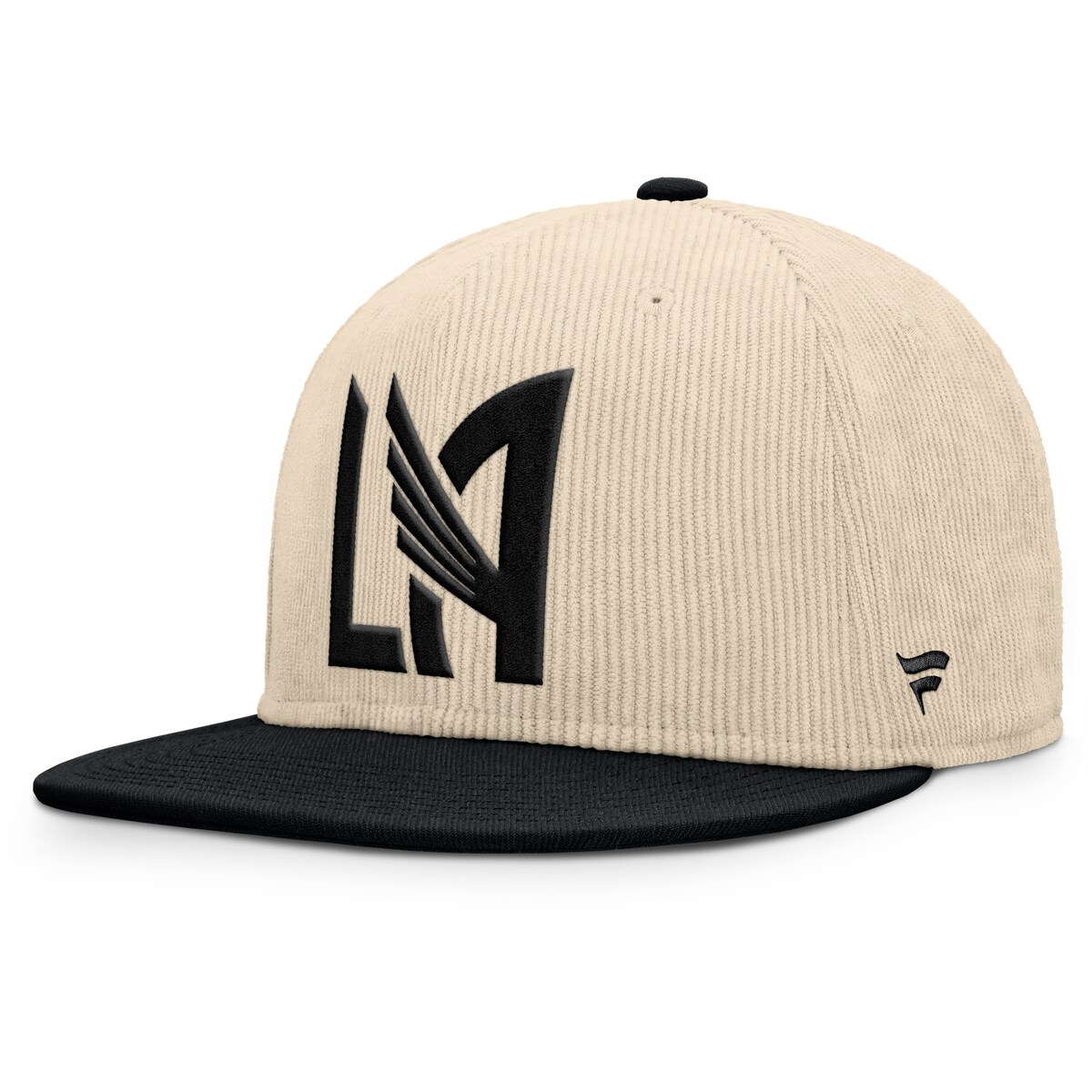 【公式グッズ】MLS LAFC スナップバック キャップ Fanatics/ファナティクス メンズ クリーム (NUT S25 Men's Tempo Corduroy Snapback)
