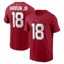 エントリーでポイント 5倍【公式グッズ】NFL カーディナルス マービン・ハリソン・ジュニア ネーム&ナンバー Tシャツ Nike ナイキ メンズ カージナルレッド (25 Men's Nike Player N&N SST)(4)