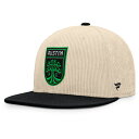 【公式グッズ】MLS オースティンFC スナップバック キャップ Fanatics/ファナティクス メンズ クリーム (NUT S25 Men's Tempo Corduroy Snapback)