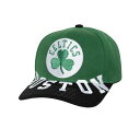 【公式グッズ】NBA セルティックス アジャスタブル キャップ Mitchell & Ness/ミッチェル&ネス メンズ グリーン (25 NBA MNC Underarch 2T Pro Crown Snapback)|詳細画像