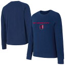 【公式グッズ】MLS セントルイス・シティSC トレーナー Concepts Sport/コンセプトスポーツ レディース ネイビー (COL S25 Women's Elevation French Terry LS Top)(4)