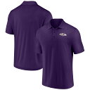 【公式グッズ】NFL レイブンズ ポロシャツ Fanatics(ファナティクス) メンズ (EX 25 NFL Poly Polo SS - Component)