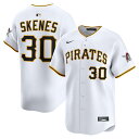 【公式グッズ】MLB パイレーツ ポール・スキーンズ オルタネイト リミテッド ユニフォーム Nike ナイキ メンズ ホワイト (2025 Nike Men'...