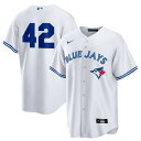 【公式グッズ】MLB ブルージェイズ ジャッキー・ロビンソン ジャッキー・ロビンソンデー ユニフォーム Nike ナイキ メンズ ホワイト (Nike Repl...