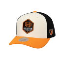 【公式グッズ】MLS ダイナモFC アジャスタブル キャップ Mitchell & Ness/ミッチェル&ネス メンズ クリーム (MNC S25 Men's Brushed Off Snap)