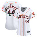 【公式グッズ】MLB アストロズ ヨーダン・アルバレス ホーム リミテッド ユニフォーム Nike ナイキ レディース ホワイト (2025 Nike Women's Ltd Players Jerseys - FTF NTP Master Style)