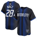 【公式グッズ】MLB タイガース ハビアー・バエズ シティコネクト リミテッド ユニフォーム Nike ナイキ メンズ ネイビー (Sp25 Nike Mens...