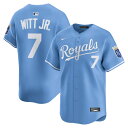 【公式グッズ】MLB ロイヤルズ ボビー・ウィット・Jr オルタネイト リミテッド ユニフォーム Nike ナイキ メンズ ライトブルー (2025 Nike ...