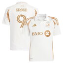 【公式グッズ】MLS LAFC オリヴィエ・ジルー レプリカ ユニフォーム Adidas/アディダス ユース・ジュニアサイズ・ジュニアサイズ ホワイト (202...