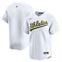 【公式グッズ】MLB アスレチックス ホーム リミテッド ユニフォーム Nike ナイキ メンズ ホワイト (2025 Men's Limited Blank ...