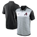 【公式グッズ】MLB ダイヤモンドバックス ポロシャツ Nike ナイキ メンズ ホワイト (Men's Nike MLB Striped Vapor Polo)(4)