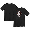 エントリーでポイント 5倍【公式グッズ】MLB ジャイアンツ Tシャツ Nike ナイキ トドラー・幼児サイズ ブラック (JUV NK CC LOGO SS TEE)(4)