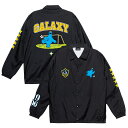 【公式グッズ】MLS LAギャラクシー ジャケット Peace Collective(ピースコレクティブ) 大人サイズ ブラック (PCL S25 Unisex MLS x Sesame Street Coaches Jacket)
