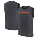 【公式グッズ】NFL ブロンコス タンクトップ Nike ナイキ メンズ グレイ (25 Men's Nike Primetime Legend Dri-Fit Muscle Tank)(4)