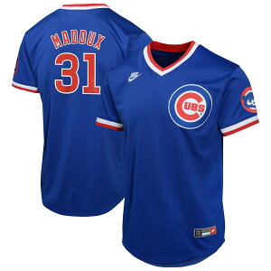 【公式グッズ】MLB カブス グレッグ・マダックス リミテッド ユニフォーム Nike ナイキ キッズサイズ ロイヤル (OST Youth Ltd Cooperstown Player Jersey)