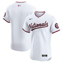 【公式グッズ】MLB ナショナルズ ホーム エリート ユニフォーム Nike ナイキ メンズ ホワイト (Blank Nike Elite Jersey - T...