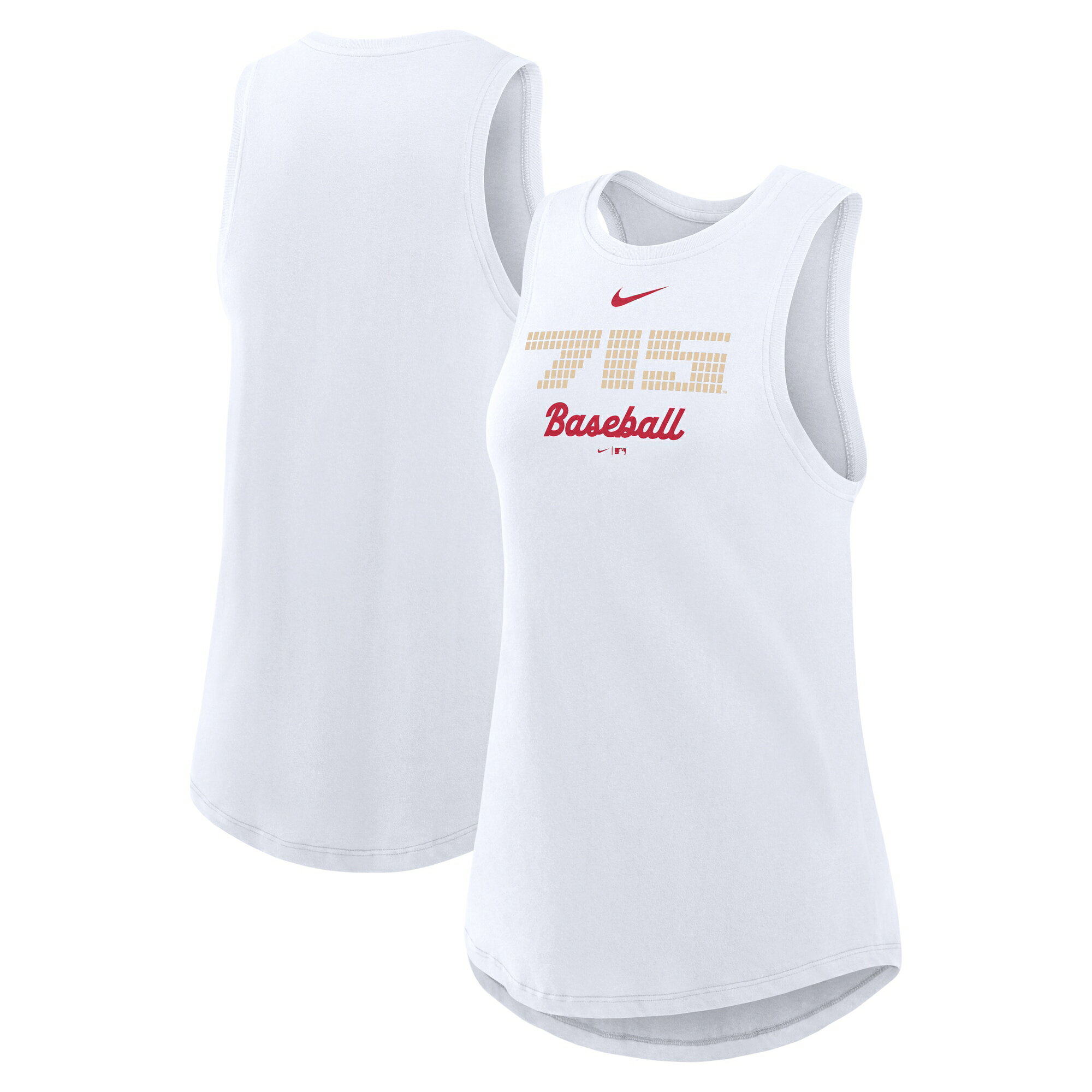 【公式グッズ】MLB ブレーブス タンクトップ Nike/ナイキ レディース ホワイト (Women's Nike MLB City Connect Trico...