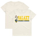 【公式グッズ】MLS LAギャラクシー Tシャツ Peace Collective ユース・ジュニアサイズ クリーム (PCL S25 Youth MLS x Sesame Street Tee)