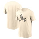 【公式グッズ】MLB カージナルス Tシャツ Nike/ナイキ メンズ クリーム (Men's Nike Camo Team Front Cotton Tee)