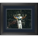 【公式シリアル番号付】NFL ドルフィンズ ジェイソン・テイラー 直筆サイン入り フォト (11x14) Fanatics Authentic/ファナティクスオーセンティック (FR11FT020320)(4)