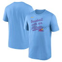 エントリーでポイント 5倍【公式グッズ】MLB ロッキーズ Tシャツ Nike ナイキ メンズ ライトブルー (Men's Nike MLB City Connect Team Phrase Script Legend Tee)(4)