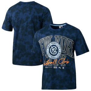 エントリーでポイント 5倍【公式グッズ】MLS ニューヨーク・シティFC Tシャツ Sport Design Sweden メンズ ネイビー (SDS S25 Men's Vintage 90's Relaxed Tee)