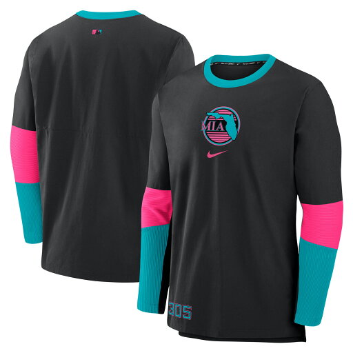 【公式グッズ】MLB マーリンズ Tシャツ Nike/ナイキ メンズ ブラック (Men's Nike AC Lightweight City Connect Player PO) 【公式グッズ】MLB マーリンズ Tシャツ Nike/ナイキ メンズ ブラック (Men's Nike AC Lightweight City Connect Player PO)