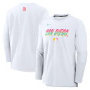 【公式グッズ】MLB パドレス Tシャツ Nike ナイキ メンズ ホワイト (Men's Nike AC Lightweight City Connect Player PO)