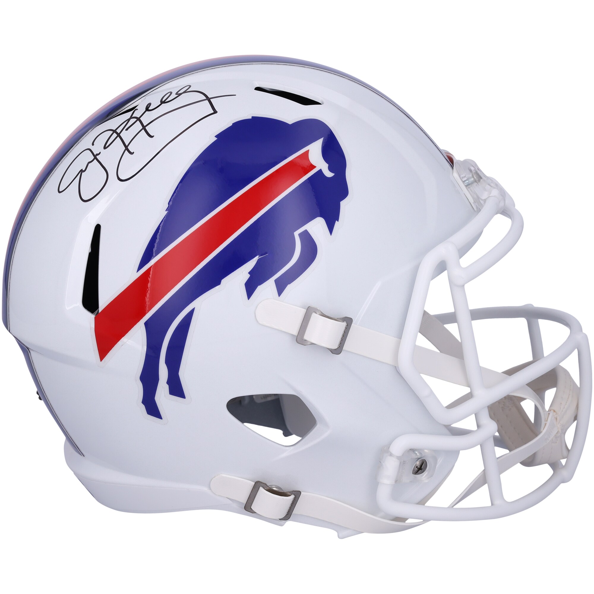 【公式シリアル番号付き】NFL ビルズ ジム・ケリー 直筆サイン入り ヘルメット Fanatics(ファナティクス) (AUT REP HELMET 45519)