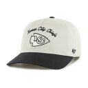 【公式グッズ】NFL チーフス アジャスタブル キャップ '47 /フォーティーセブン メンズ クリーム (NFL Safe Bet Stable Unstructured Hitch)
