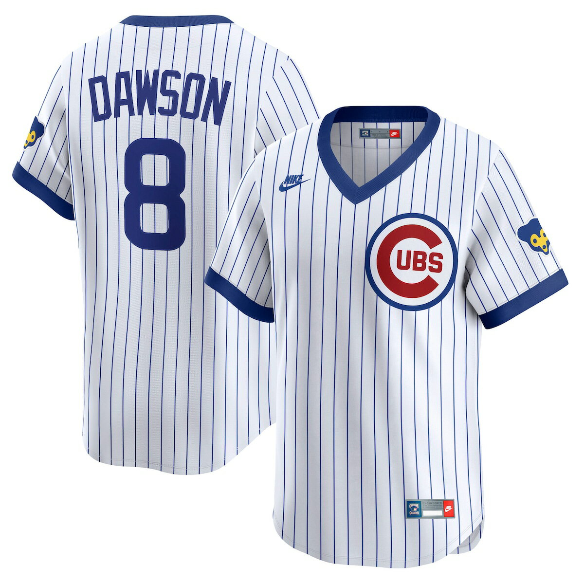 【公式グッズ】MLB カブス アンドレ・ドーソン ユニフォーム Nike/ナイキ メンズ ホワイト (SP25 Nike Mens Limited Cooperstown Player Jersey)