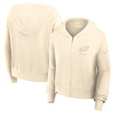【公式グッズ】NFL イーグルス トレーナー Nike ナイキ レディース クリーム (25 Women's Nike Glory Dri-Fit FZ Hoo...