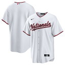 【公式グッズ】MLB ナショナルズ ユニフォーム Nike ナイキ メンズ ホワイト (2025 Men's Replica 2.0 Blank Jerseys)