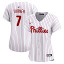 【公式グッズ】MLB フィリーズ トリア・ターナー ユニフォーム Nike ナイキ レディース ホワイト (2025 Nike Women's Ltd Play...