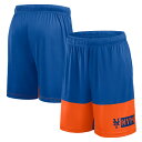 エントリーでポイント 5倍【公式グッズ】MLB メッツ トレーニングショーツ Fanatics(ファナティクス) メンズ ロイヤル (Logo Athletic Best of the Best Poly Short)(4)