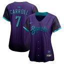 Women's Nike Corbin Carroll Purple Arizona Diamondbacks 2025 City Connect Limite...
