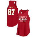 【公式グッズ】NFL チーフス トラビス・ケルシー タンクトップ Fanatics/ファナティクス レディース レッド (Women's Plus Size N...