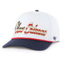 エントリーでポイント 5倍【公式グッズ】NFL セインツ アジャスタブルキャップ '47 メンズ ホワイト (NFL Patriotic Overhand Unstructured Hitch)(4)