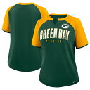 【公式グッズ】NFL パッカーズ Tシャツ Fanatics/ファナティクス レディース グリーン (NFL Womens Height Advantage F...