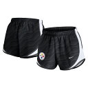【公式グッズ】NFL スティーラーズ ハーフパンツ Nike ナイキ レディース アンスラサイト (25 Women's Nike Primetime Dri-Fit Tempo Shorts)