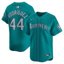 エントリーでポイント 5倍【公式グッズ】MLB マリナーズ フリオ・ロドリゲス ユニフォーム Nike ナイキ メンズ アクア (2025 Nike Men's Ltd Players Jerseys - FTF NTP Master Style)(4)