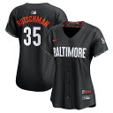 【公式グッズ】MLB オリオールズ アドリー・ルッチマン ユニフォーム Nike/ナイキ レディース ブラック (SP25 Nike Womens Limite...