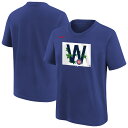 【公式グッズ】MLB カブス Tシャツ Nike/ナイキ キッズサイズ ロイヤル (Youth Nike Local SS Tee)